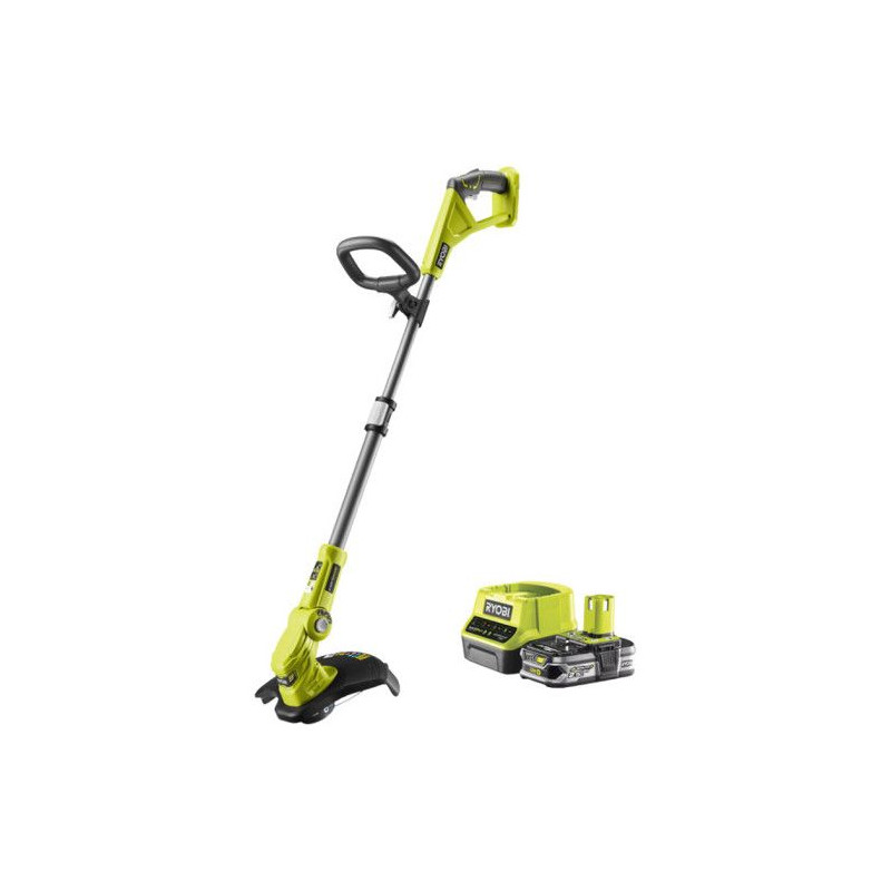RYOBI - Coupe-bordures 18V ONE - Ø coupe 25-30 cm - Ø fil 1 x 1,6 mm  1 batterie 18V 2,5 Ah et 1 chargeur 2,0 A - RLT183225F