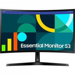 Écran PC - SAMSUNG - S27D366GAU - 27 FHD 1800R - Dalle VA - 100Hz - 4ms - 1 HDMI - Inclinable - Noir