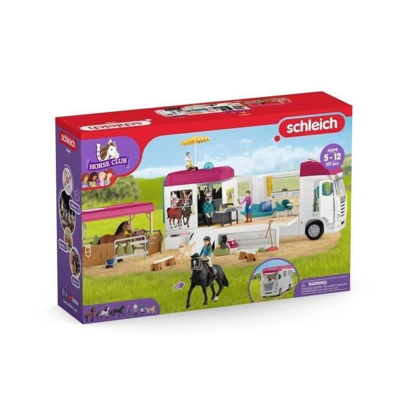 SCHLEICH - Camping-Car Equestre - 42619 - Gamme Horse Club