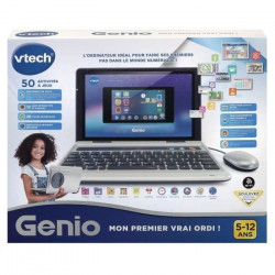 VTECH - Genio, Mon Premier Vrai Ordi  - Gris