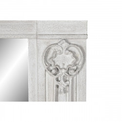 Miroir mural DKD Home Decor Gris Bois de manguier Bois MDF 133 x 8,5 x 167 cm