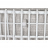 Canapé Home ESPRIT Blanc Beige Métal 180 x 66 x 66 cm