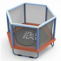 Trampoline pour Enfants avec Filet de Sécurité Ociotrends 140 X 110 CM