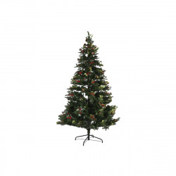 Sapin de Noël Home ESPRIT Rouge Vert PVC Métal 144 x 144 x 240 cm