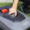Robot tondeuse connecté 900m2 Scheppach RoboCut XXL900 avec station de recharge | Jusqu'a 900 m² | Capteur de pluie | WiFi  BT