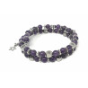Bracelet d'allaitement pierre naturelle - Améthyste