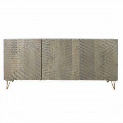 Buffet DKD Home Decor Métal Bois de manguier (160 x 45 x 75 cm)