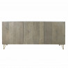 Buffet DKD Home Decor Métal Bois de manguier (160 x 45 x 75 cm)