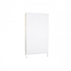 Étagère DKD Home Decor Blanc Métal Bois de manguier 90 x 40 x 180 cm