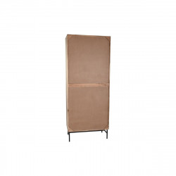 Présentoir DKD Home Decor 80 x 40 x 197 cm Verre Aluminium Acacia