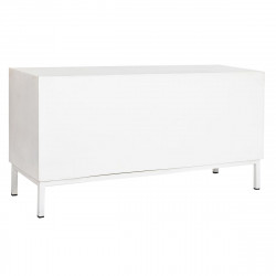 Meubles de télévision DKD Home Decor Doré Métal Blanc Bois de manguier 120 x 40 x 60 cm