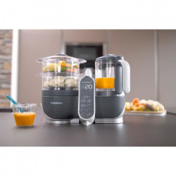 BABYMOOV Robot Cuisine Bébé Nutribaby () Industrial Grey