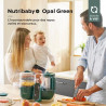 Babymoov Nutribaby - Robot Multifonctions 6 en 1 - Cuiseur-vapeur/Mixeur, Opal Green