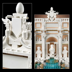 LEGO Architecture 21062 La fontaine de Trevi - Set de construction pour adulte sur Rome