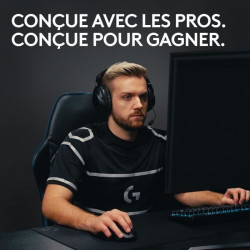 Souris Logitech G PRO X SUPERLIGHT 2 LIGHTSPEED Souris Gaming Sans Fil, Légere - Noire