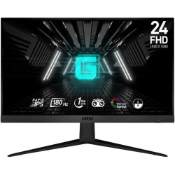 Écran PC Gamer - MSI - G2412F - 24 - Dalle Fast IPS - FHD - 1 ms - 180 Hz - Adaptive Sync - DP  HDMI - Compatible VESA