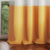 Rideau – voilage IRVETTE couleur blanc anneaux voilevelours 140x270 ameliahome