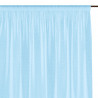 Rideau – voilage LUNARE couleur manque brodé motif boho ruban de curling voile 140x250 ameliahome