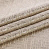 Rideau CASPE couleur beige imprimé style glamour bande blackout suede shine 140x250 AmeliaHome