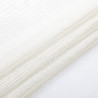 Rideau – voilage ARALIA couleur blanc anneaux galons 140x270 ameliahome