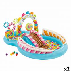 Pataugeoire gonflable pour enfants Intex 295 x 130 x 191 cm (2 Unités)