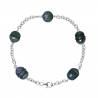 PERLINEA- Bracelet- Perles de Culture de Tahiti- Diamètre 9-10 mm- Bijou Femme