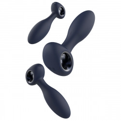 Plug Anal Dream Toys STARTROOPERS  Bleu 3 Pièces
