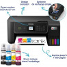 Imprimante multifonction A4 - EPSON - Ecotank ET-2870 - Wi-Fi - Réservoirs d'encre - 3 ans d'encre inclus