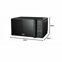 Micro-ondes avec Gril BEKO MGC20130BFB 20L Noir 1000 W