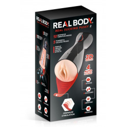 Masturbateur luxe 3D sensitive avec stimulateur de périnée - CC514205001000