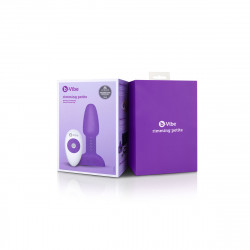 Petit plug anal avec bordure violet B-Vibe 93044