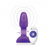 Petit plug anal avec bordure violet B-Vibe 93044