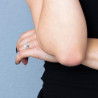 Bague "Entrelacs" Jonc Massif  