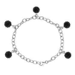 Bracelet CHARM'S "BLACK NIGHT" 