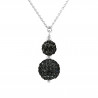 Collier DUO "BLACK NIGHT" 
