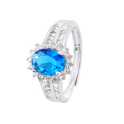Bague motif "OVALE" Ajustable 