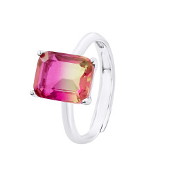 Bague motif "RECTANGLE" Ajustable 