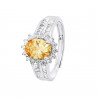 Bague motif "OVALE" Ajustable 