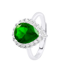 Bague motif "POIRE" Ajustable 