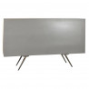 Buffet DKD Home Decor Gris Doré Métal Blanc Bois de manguier (152 x 43 x 84 cm)
