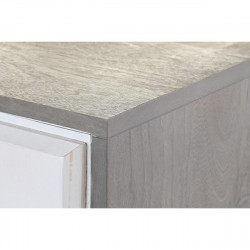 Buffet DKD Home Decor Gris Doré Métal Blanc Bois de manguier (152 x 43 x 84 cm)
