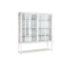 Étagère DKD Home Decor Blanc Noir Métal Bois de manguier 170 x 45 x 200 cm