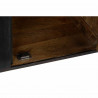 Buffet DKD Home Decor Noir Naturel Rotin Bois de manguier (150 x 40 x 78 cm)