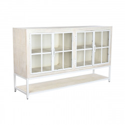 Buffet DKD Home Decor 170 x 45 x 100 cm Métal Blanc Bois de manguier