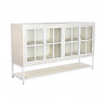 Buffet DKD Home Decor 170 x 45 x 100 cm Métal Blanc Bois de manguier