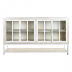Buffet DKD Home Decor 170 x 45 x 100 cm Métal Blanc Bois de manguier