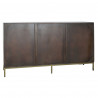 Buffet DKD Home Decor Noir Doré Brun foncé 160 x 40 x 90 cm