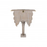Console DKD Home Decor Eléphant Blanc Gris Doré Laiton Bois de manguier 80 x 30 x 96 cm