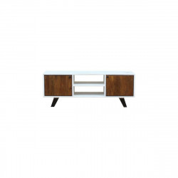 Meubles de télévision DKD Home Decor Blanc 135 x 35 x 40 cm Métal Bois de manguier