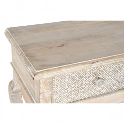 Console DKD Home Decor Blanc Naturel Bois de manguier 91 x 42 x 81 cm